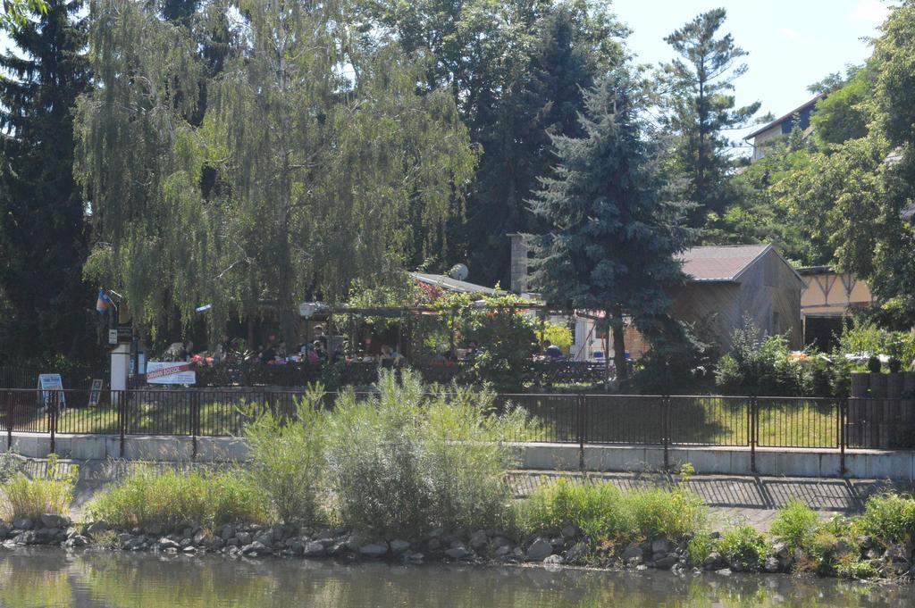 Pension Gasthaus Zum Pegel Naumburg  Esterno foto